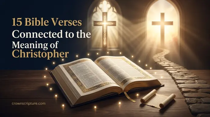 15 Bible Verses Connected to the Meaning of Christopher