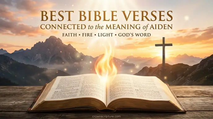 Best Bible Verses Connected to the Meaning of Aiden