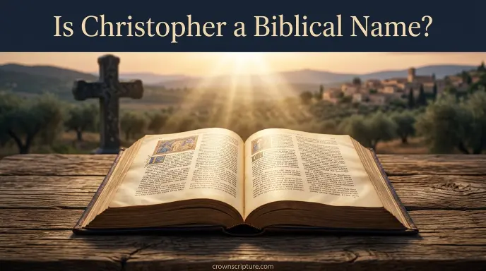Is Christopher a Biblical Name
