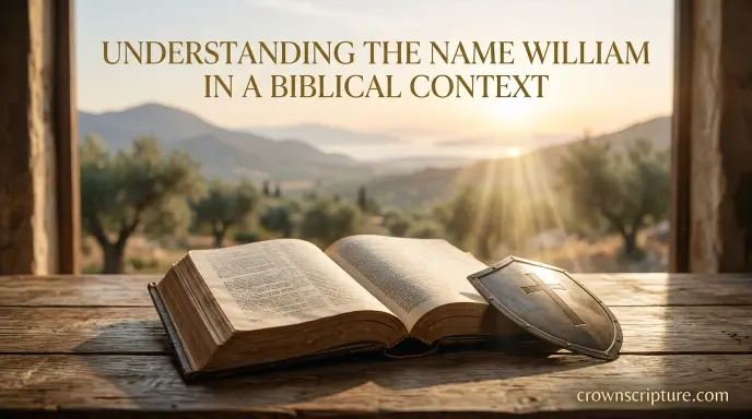 Understanding the Name William in a Biblical Context