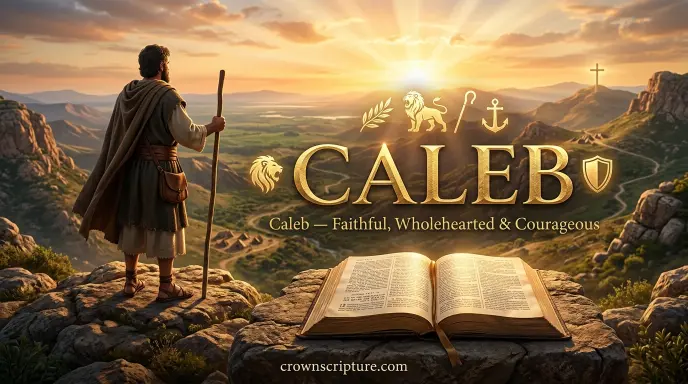 What Does the Name Caleb Mean in the Bible