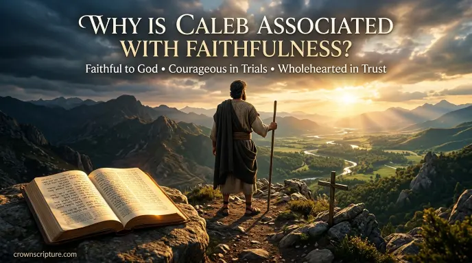 Why Is Caleb Associated With Faithfulness