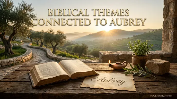 Biblical Themes Connected to Aubrey