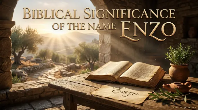Biblical Themes That Can Give the Name Enzo Christian Significance