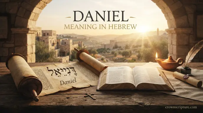Daniel Meaning in Hebrew