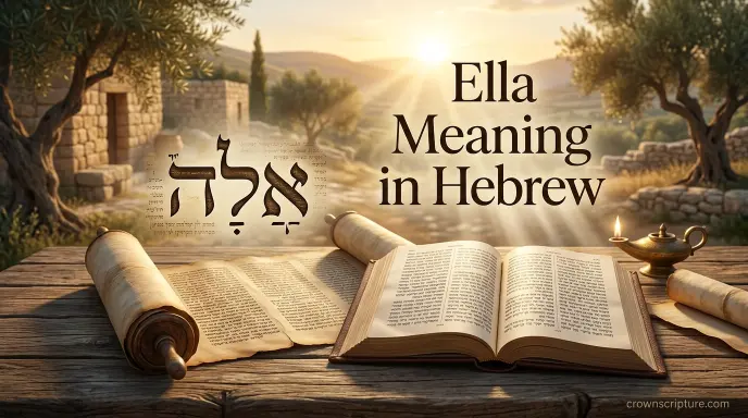 Ella Meaning in Hebrew