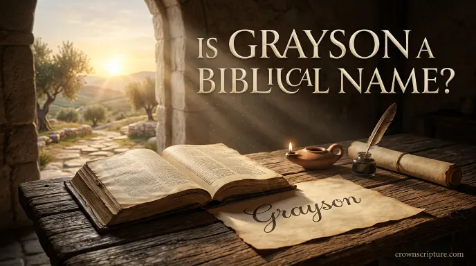 Is Grayson a Biblical Name?