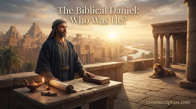 The Biblical Daniel: Who Was He?