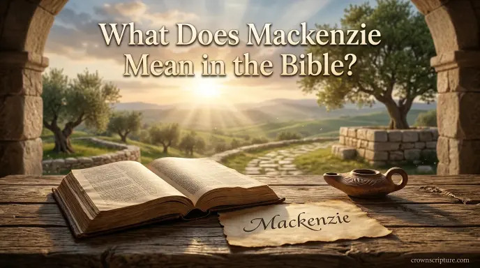 What Does Mackenzie Mean in the Bible?
