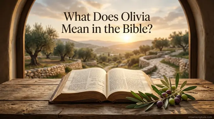 What Does Olivia Mean in the Bible