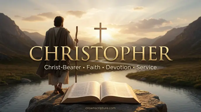 Christopher meaning in Bible