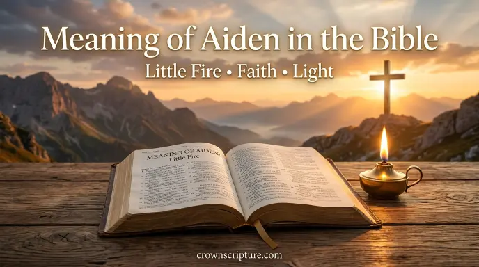 meaning of aiden in the bible