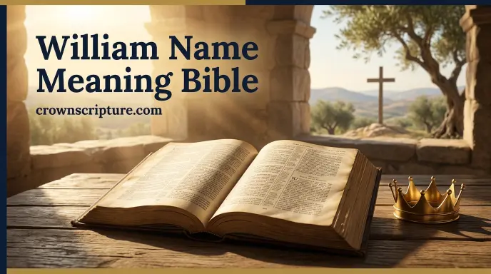 William name meaning Bible