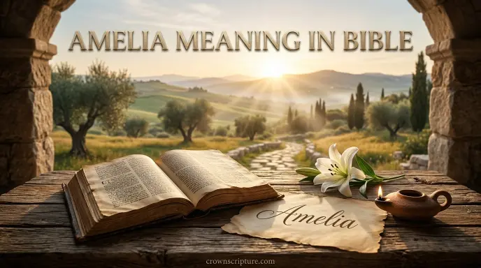 Amelia meaning in the Bible