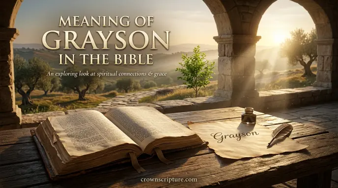 meaning of Grayson in the Bible
