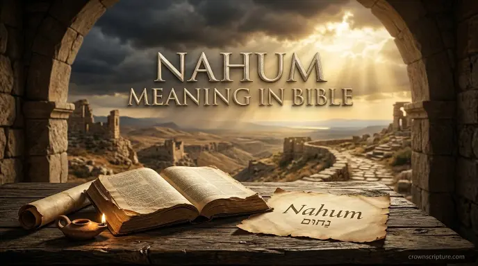 Nahum meaning in Bible