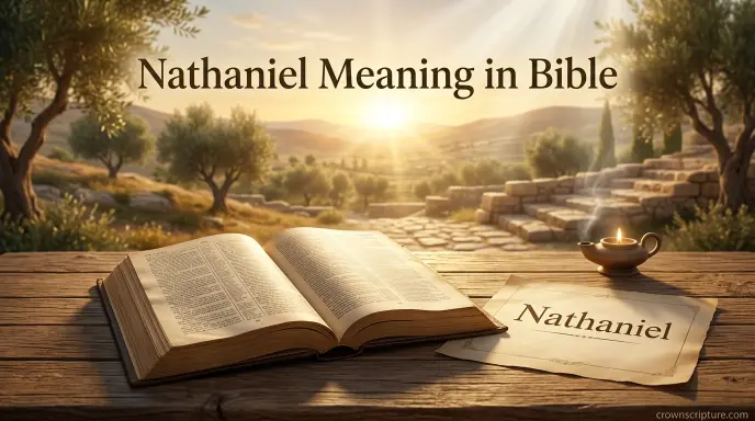 Nathaniel meaning in Bible