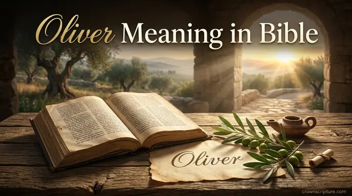 Oliver meaning in Bible