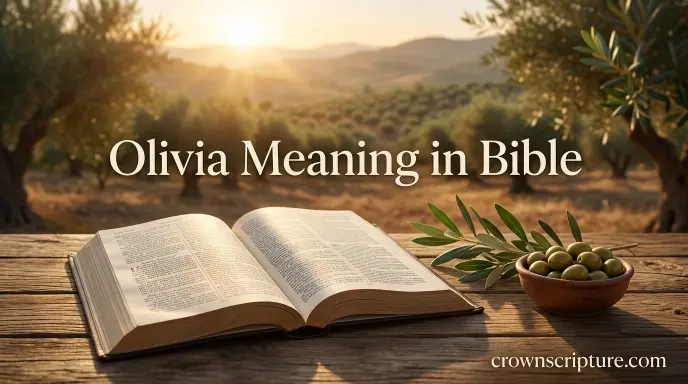 Olivia meaning in Bible